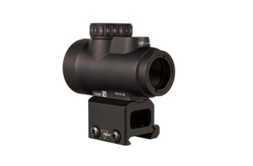 Image of Trijicon MRO HD 1x25mm Red Dot Sights, 68 MOA Reticle w/ 2.0 MOA Dot, Lower 1/3 Co-Witness AC32069 Mount, Angled Glass, Black, 2200053