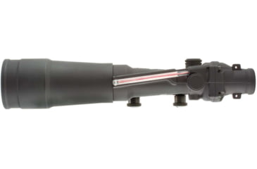 Image of Trijicon TA55A ACOG 5.5x50 Rifle Scope, Red Chevron BAC Flattop .308 Reticle and Flat Top Adapter