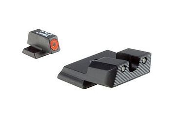 Image of EDEMO Trijicon HD XR Night Sight Set, Orange Front Outline for Smith and Wesson SHIELD .40, .45, and 9mm, Black, 600856, EDEMO1