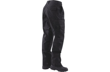 Image of TRU-SPEC 24-7 Series Tactical Teflon Pants - Mens, PolyCotton Ripstop, Black, Unhemmed, Waist 28 in, Inseam 37 in, 1062082