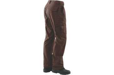 Image of TRU-SPEC 24-7 Series Tactical Teflon Pants - Mens, PolyCotton Ripstop, Brown, Unhemmed, Waist 28 in, Inseam 37 in, 1065082