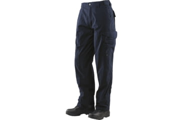 Image of TRU-SPEC 24-7 Series Tactical Teflon Pants - Mens, PolyCotton Ripstop, Dark Navy, Unhemmed, Waist 28 in, Inseam 37 in, 1061082