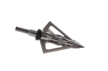 Image of TruGlo Titanium X Fixed Crossbow Broadhead, 100 Grain, 4 Blade, 3 pk, Silver, TG3204AX