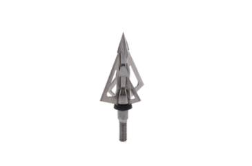 Image of TruGlo Titanium X Fixed Crossbow Broadhead, 100 Grain, 4 Blade, 3 pk, Silver, TG3204AX