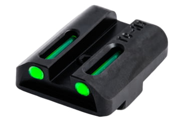 Image of TruGlo Tritium/Fiber Optic Night Sight Set, Green Front/Rear - For Glock 20/21 and Similar, TG-TG131GT2