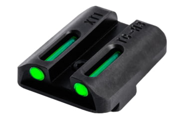 Image of TruGlo Tritium/Fiber Optic Night Sight Set, Green Front/Rear - Springfield XD, TG-TG131XT