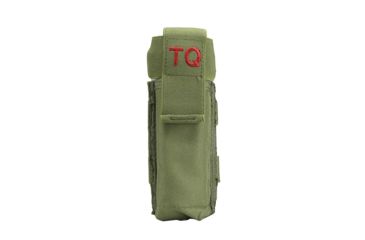 Image of VISM Molle Tourniquet w/ Elastic Flap, Green, CVTQ3020G