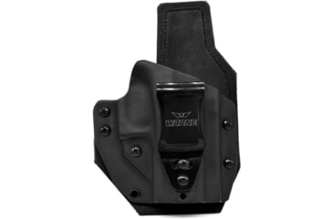 Image of Warne Hybrid IWB Holster, Black, Right Hand, Sig Sauer P320 Compact, 9246