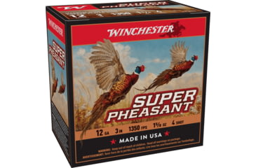 Image of Winchester Super Pheasant 12 Gauge 1 5/8 oz 3in Centerfire Shotgun Ammo, 25 Rounds, X123PH4