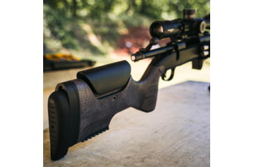 Image of WOOX Exactus Precision Stock - Savage Model 110 Chassis, Right Hand, Long Action, Midnight Grey, SH.GNS002.34