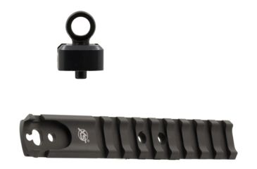 Image of XS Sight Systems Shortrail w/Ghost Ring, Mossberg 500, 590, 930, Matte Black, Standard, MB-5001R-N