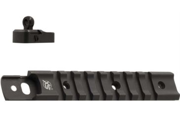 Image of XS Sight Systems Shortrail w/Ghost Ring, Remington 870, Matte Black, Standard, RE-5002R-N