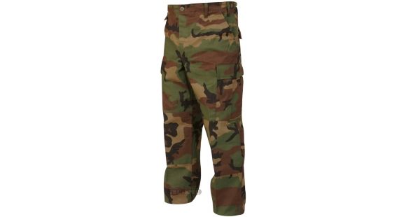 Image of TRU-SPEC BDU 60/40 Co/Poly Twill Pants - Men's, Woodland Camo, Small, Regular, 1826003