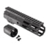 TRYBE Defense Magnite Ultra Function Lightweight Handguard, Full Top Rail, M-LOK, Black, 7in, MGHDG-V1-7FR-BL