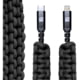 Dark Energy Lightning to C Paracord Cable, Black, IND-LCC03BKBK