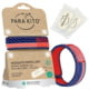 Parakito Mosquito Repellent Wristband w/ 2 Refills Patriot, USA Flag, One Size, LPTWB3G116