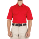 First Tactical Performance Short Sleeve Polo - Mens, Regular, Red, 5XL, 112509-400-5XL-R