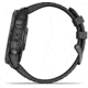 Garmin Fenix 7X Pro Sapphire Solar Edition Carbon Gray DLC Titanium with Black Band Watch, 010-02778-10