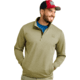 HUK Performance Fishing Cold Front 1/4 Zip Pullover - Mens, Overland Hthr, Large, H1300098-368-L