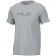 HUK Performance Fishing Huk Logo Short Sleeve Shirt - Men's, Harbor Mist, Small, H1000390-034-S