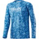 HUK Performance Fishing Running Lakes Pursuit L/S Shirt - Kids, Titanium Blue, YS, H7120065-428-YS