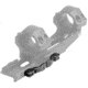 Leapers UTG ACCU-SYNC QR Cantilever Mount, 1in, Medium Profile, 50mm Offset, Black, AIR11850Q