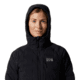 Mountain Hardwear StretchDown Hooded Jacket - Womens, Black, Extra Large, 1943271010-XL