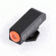 Night Fision Perfect Dot Front Night Sight Only, Orange w/Green Tritium, All Glock, GLK-000-001-OGXX