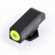 Night Fision Perfect Dot Front Night Sight Only, Yellow w/Green Tritium, All Glock, GLK-000-001-YGXX