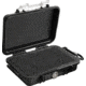 Pelican 1020 Micro Watertight Dry Box, 6.37x4.75x2.12in, Solid Black w/Carabiner Loop, 1020-025-110