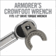 Real Avid Master Fit A2 Crowfoot Wrench Set, 5 Pieces, AVMF5WS