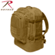 Rothco Skirmish 3 Day Assault Backpack, Coyote Brown, 2640-CoyoteBrown