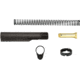 Tacfire AR15 Mil-Spec Buffer Tube Kit/Reg End Plate, Black MAR047-A