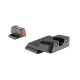 USED Trijicon HD XR Night Sight Set, Orange Front Outline for Smith and Wesson SHIELD .40, .45, and 9mm, Black, 600856, EDEMO1, Used, Condition Like New