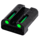 TruGlo Tritium/Fiber Optic Night Sight Set, Green #8 Front, #8 Rear - Sig, TG-TG131ST1