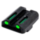 TruGlo Tritium/Fiber Optic Night Sight Set, Green Front/Rear - For Glock 20/21 and Similar, TG-TG131GT2