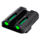 TruGlo Tritium/Fiber Optic Night Sight Set, Green Front/Rear - Springfield XD, TG-TG131XT