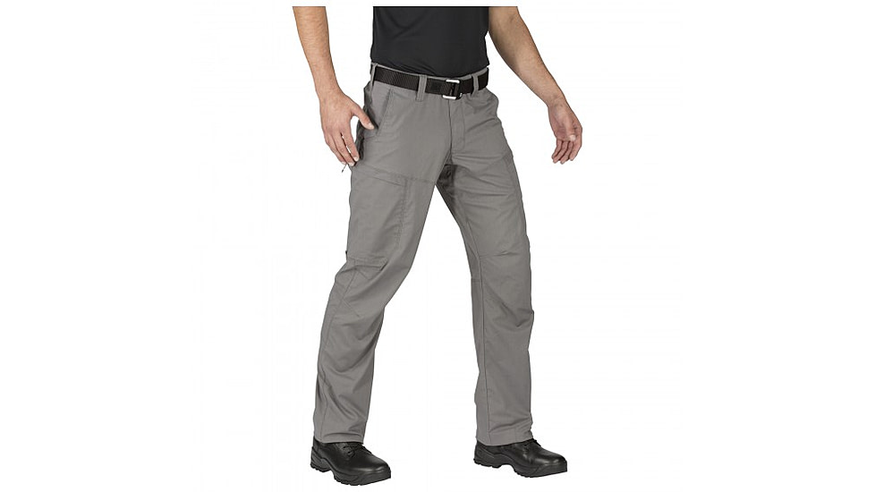 5.11 Tactical Apex Pant w/Articulated Knees - Mens, Storm, 28-30, 74434ABR-092-28-30