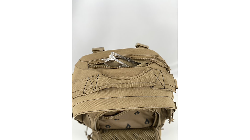 Advance Warrior Solutions Spear 3 Day Backpack, 30 L, 600D PU, Tan, S3DPB-TN