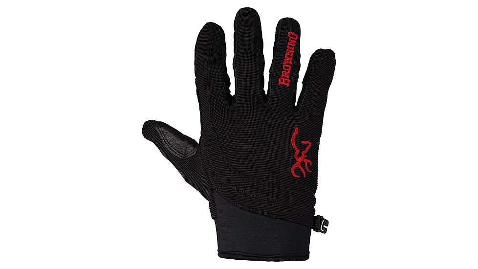 Browning Ace Glove - Mens, Black/Red, Small, 3070207101