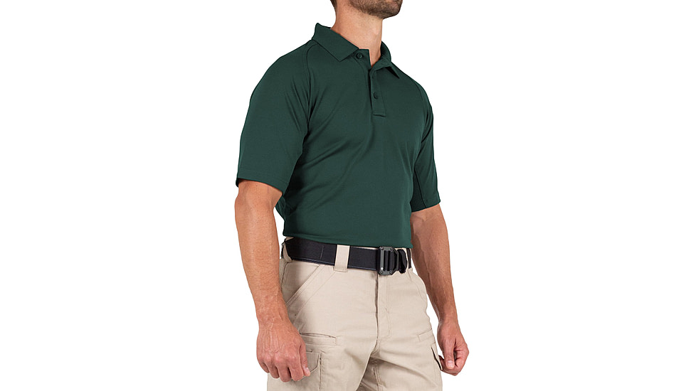 First Tactical Performance Short Sleeve Polo - Mens, Spruce Green, 2XL, 112509-812-XXL