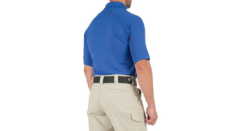 First Tactical Performance Short Sleeve Polo - Mens, Regular, Academy Blue, 5XL, 112509-691-5XL-R