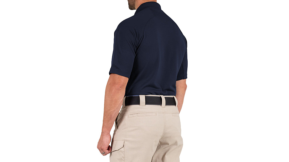 First Tactical Performance Short Sleeve Polo - Mens, Regular, Midnight Navy, 6XL, 112509-729-6XL-R