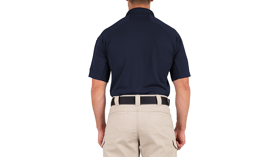 First Tactical Performance Short Sleeve Polo - Mens, Regular, Midnight Navy, 6XL, 112509-729-6XL-R