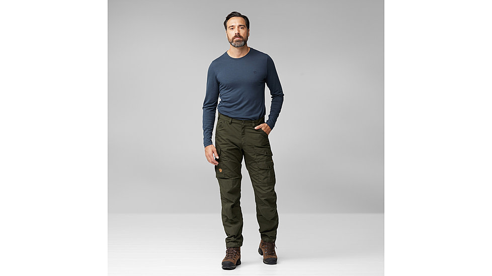 Fjallraven Vidda Pro Trouser - Mens, Regular Inseam, Deep Forest, 50/Regular, F87177-662-50/R