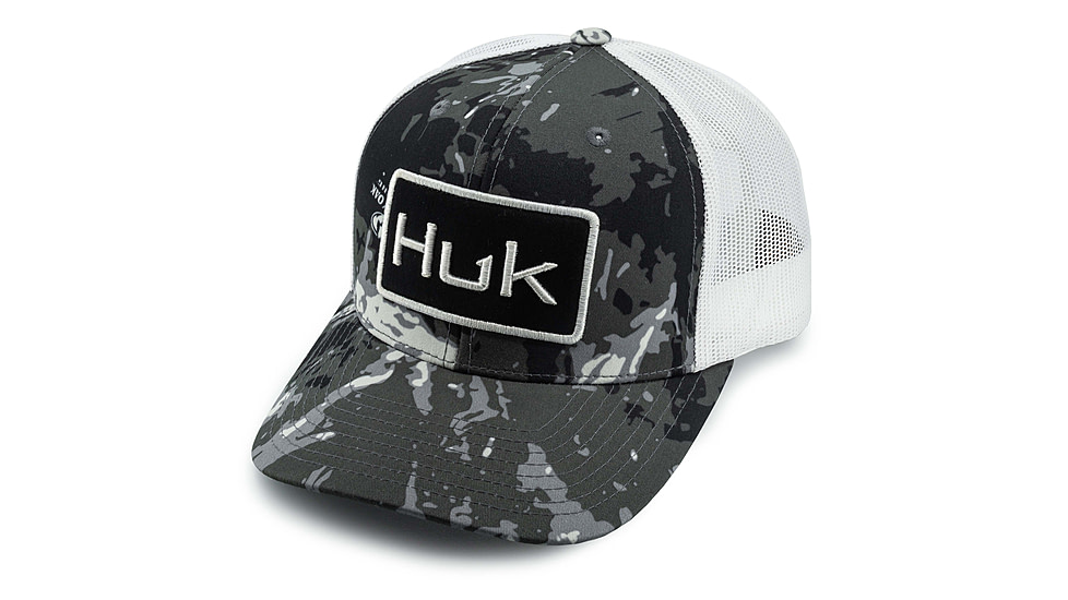 HUK Performance Fishing Mossy Oak Stormwater Trucker - Men's, Moe Sw Midnight, 1, H3000504-979-1