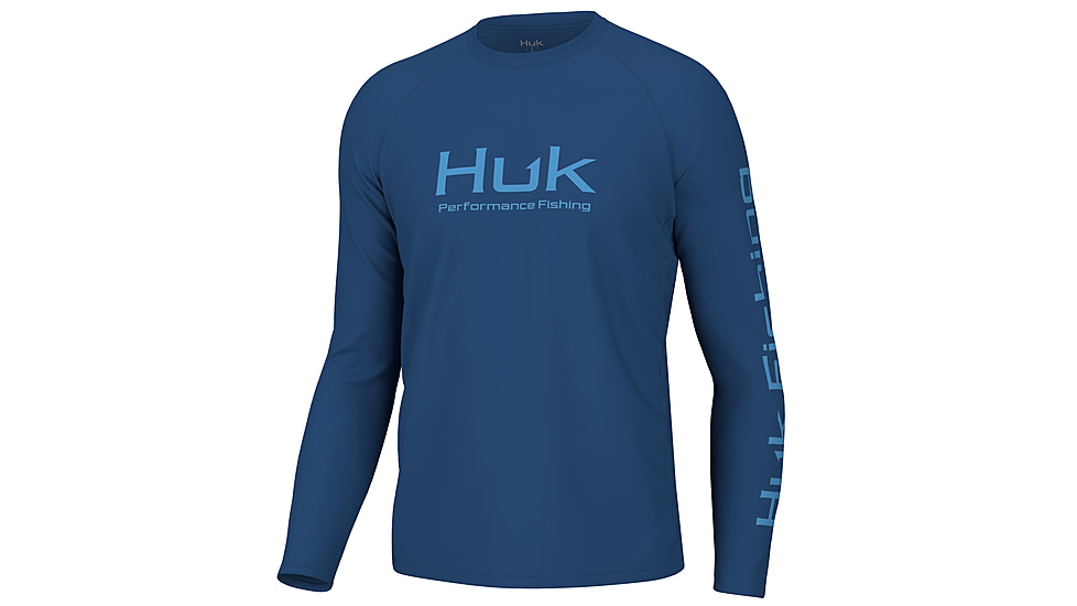 HUK Performance Fishing Vented Pursuit - Mens, Set Sail, M, H1200524-489-M