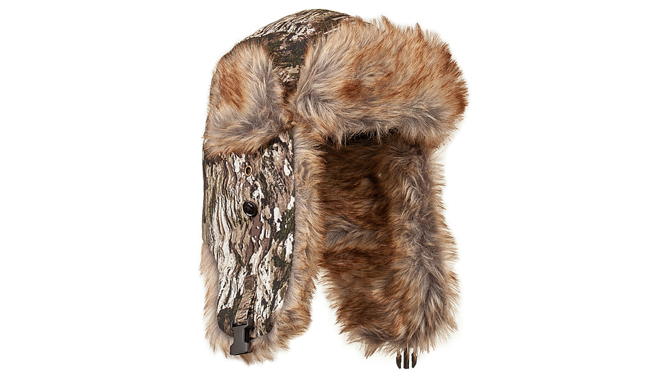 Huntworth Blackfoot Waterproof Thinsulate Insulated Faux Fur Camo Trapper Hat - Mens, Tarnen, Medium, E-5536-TRN-M