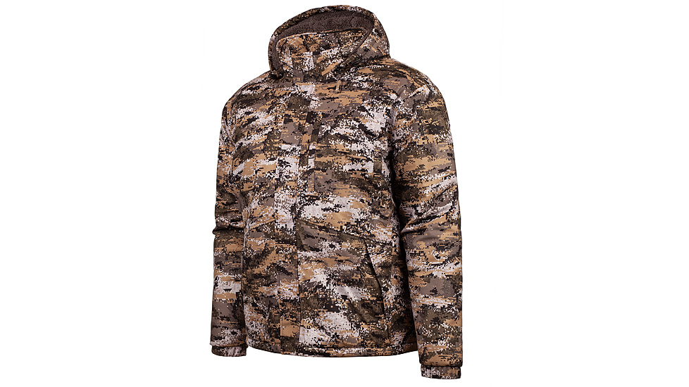 Huntworth Fairbanks Heavy Weight Waterproof Sherpa-lined Jacket - Mens, Disruption, Extra Large, E-9443-DC-XL