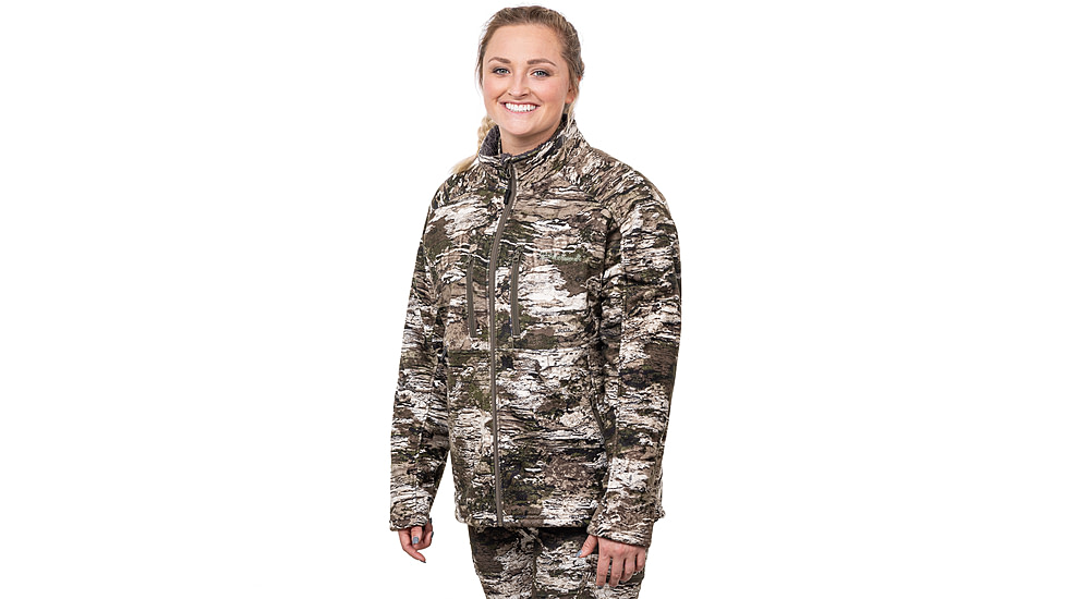 Huntworth Ketchikan Heavy Weight Soft Shell Jacket - Womens, Windproof, Sherpa Fleece Interior, Tarnen, Extra Large, E-9574-W-TRN-XL